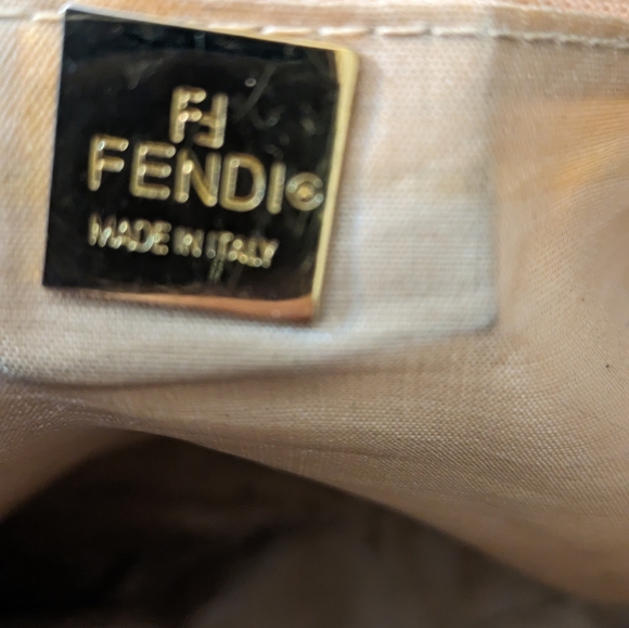 Fendi canvas shoulder bag - Picture 6 of 6